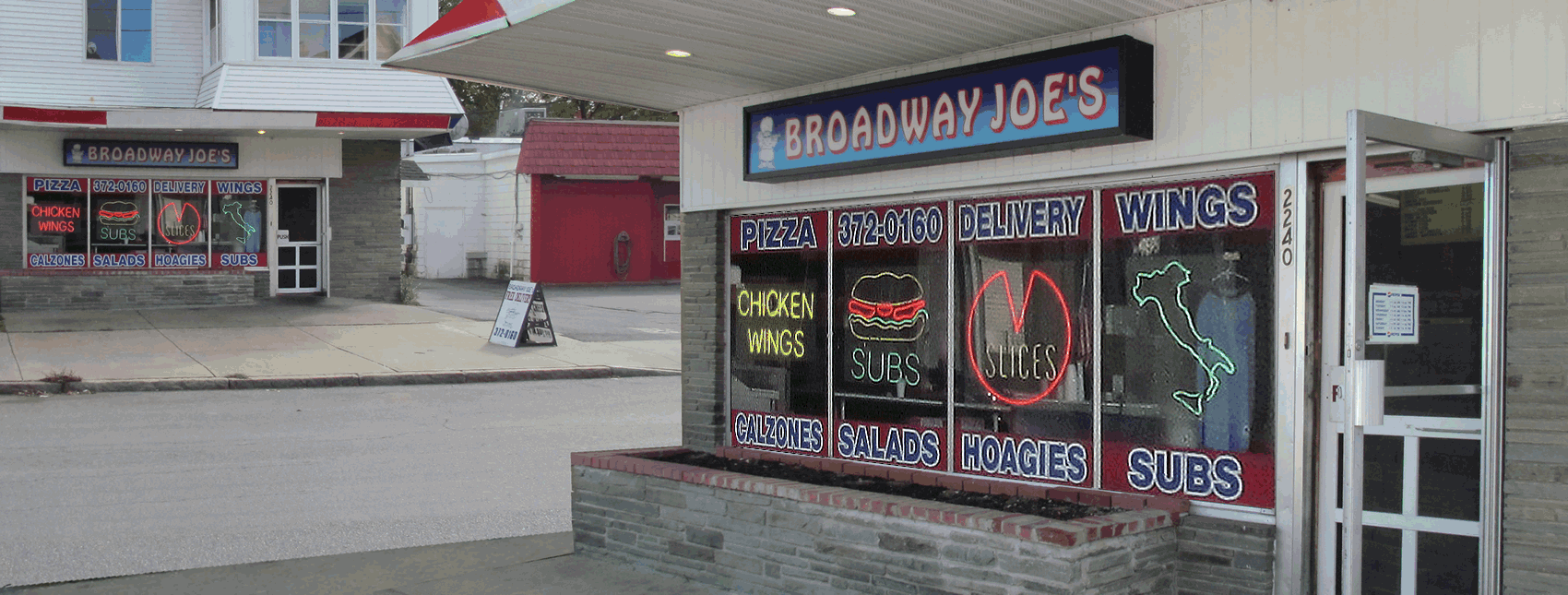 Broadway Joe's Storefront